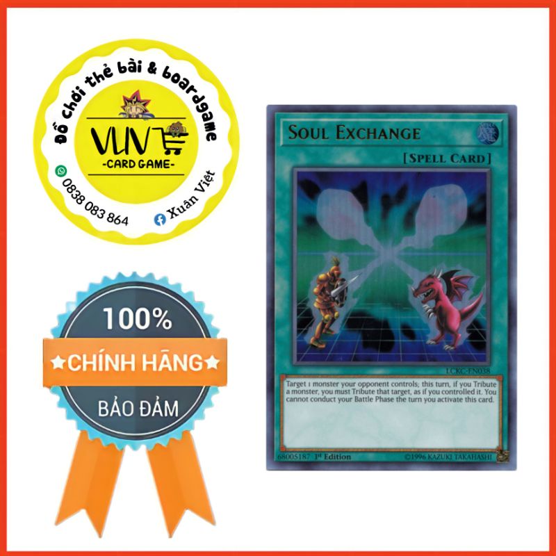thẻ bài yugioh Soul Exchange
