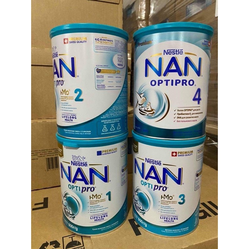 Sữa Nan OPTIPRO 1-2-3-4 800gram