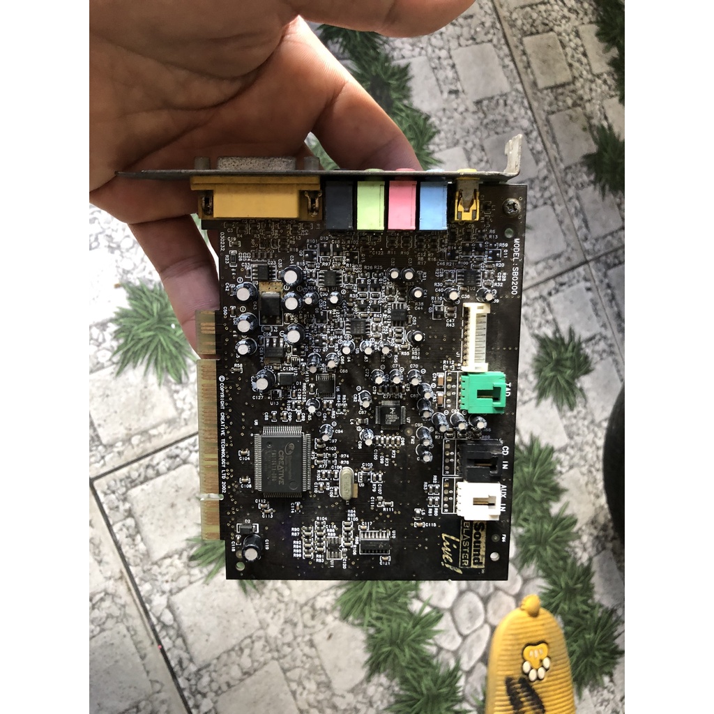 Sound card PCI  cho máy tính để bàn: sound card 4.1 - 2.1, sound card creative