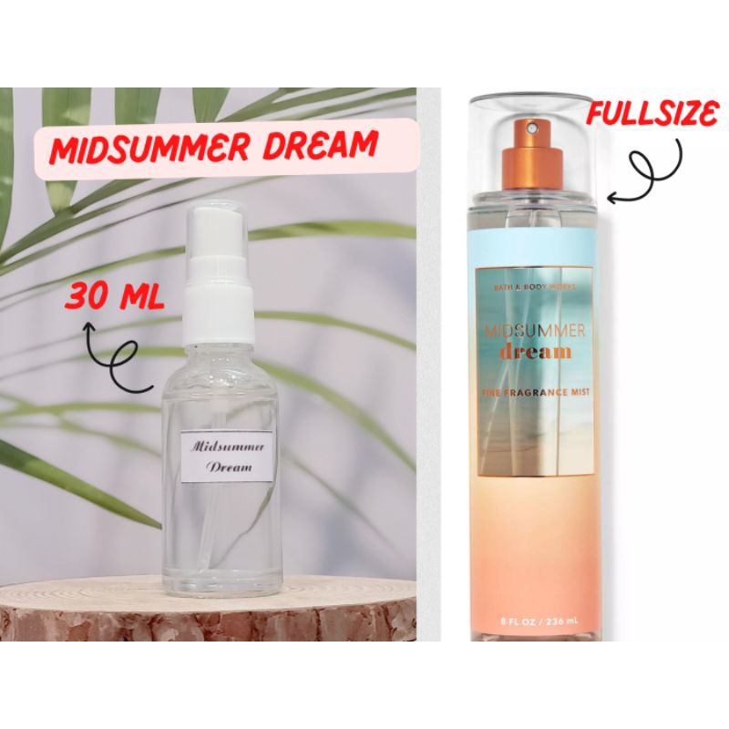 (30ML)XỊT THƠM MIDSUMMER DREAM BATH AND BODYWORKS