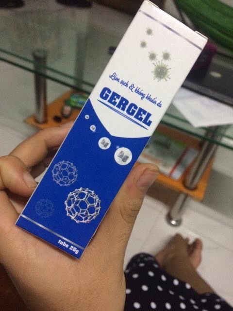 GEL LÀM SẠCH VÀ SÁT KHUẨN DA GERGEL NANO BẠC TUÝP 25gr AN TOÀN CHO CẢ TRẺ SƠ SINH | BigBuy360 - bigbuy360.vn