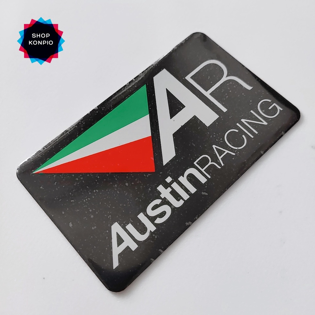 Tem Nhôm Dán Pô Xe AustinRACING Cao Cấp Chịu Nhiệt Chống Thấm Nước
