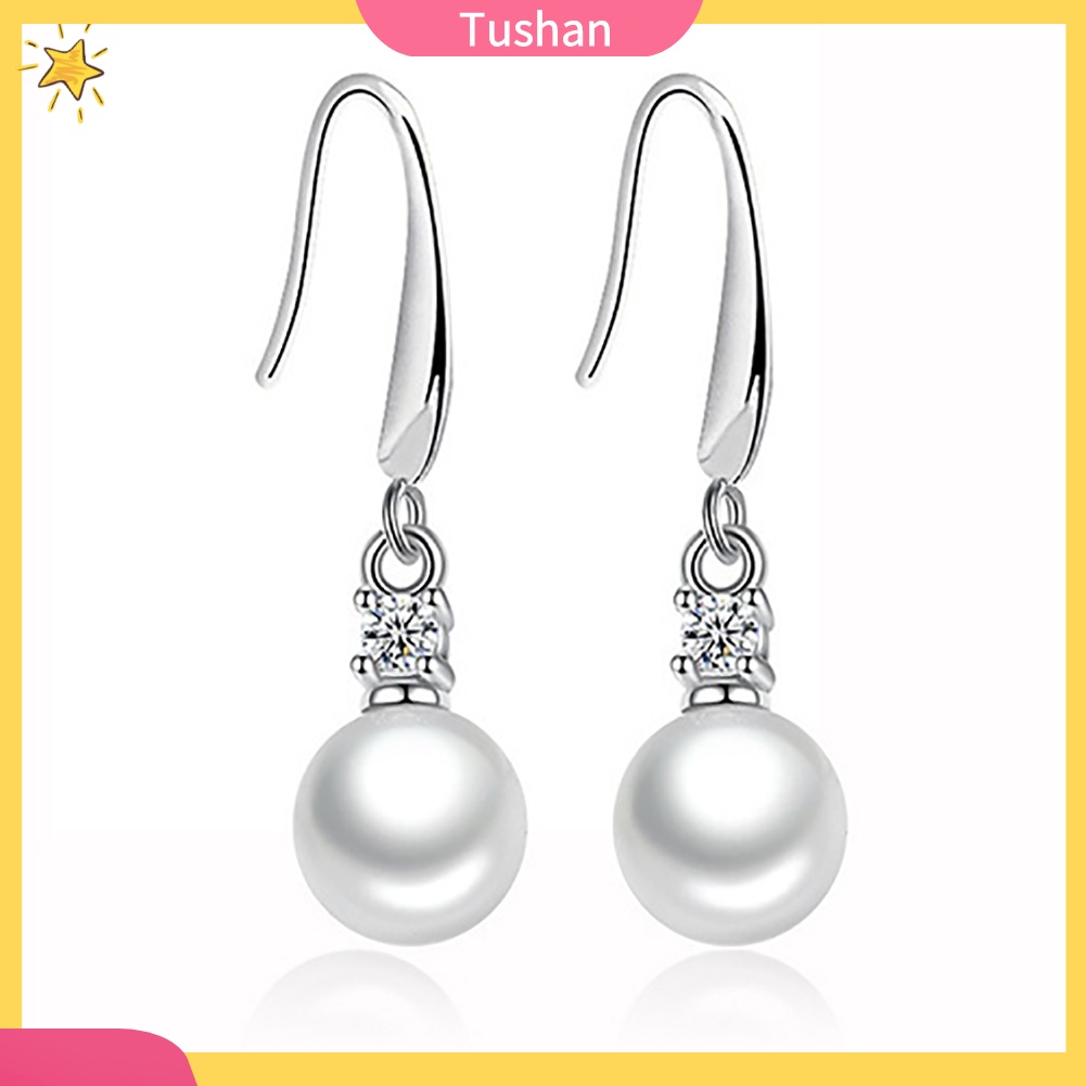 Khuyên tai nữ đính ngọc thời trang