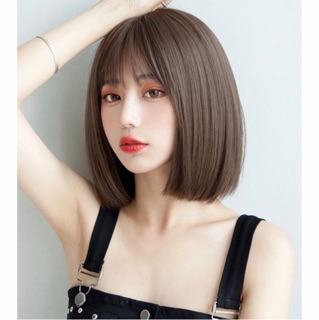 Tóc giả ngắn đơ 🥰FREESHIP😍 mã D3111