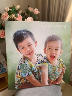 Tranh Sơn Dầu Cho Bé