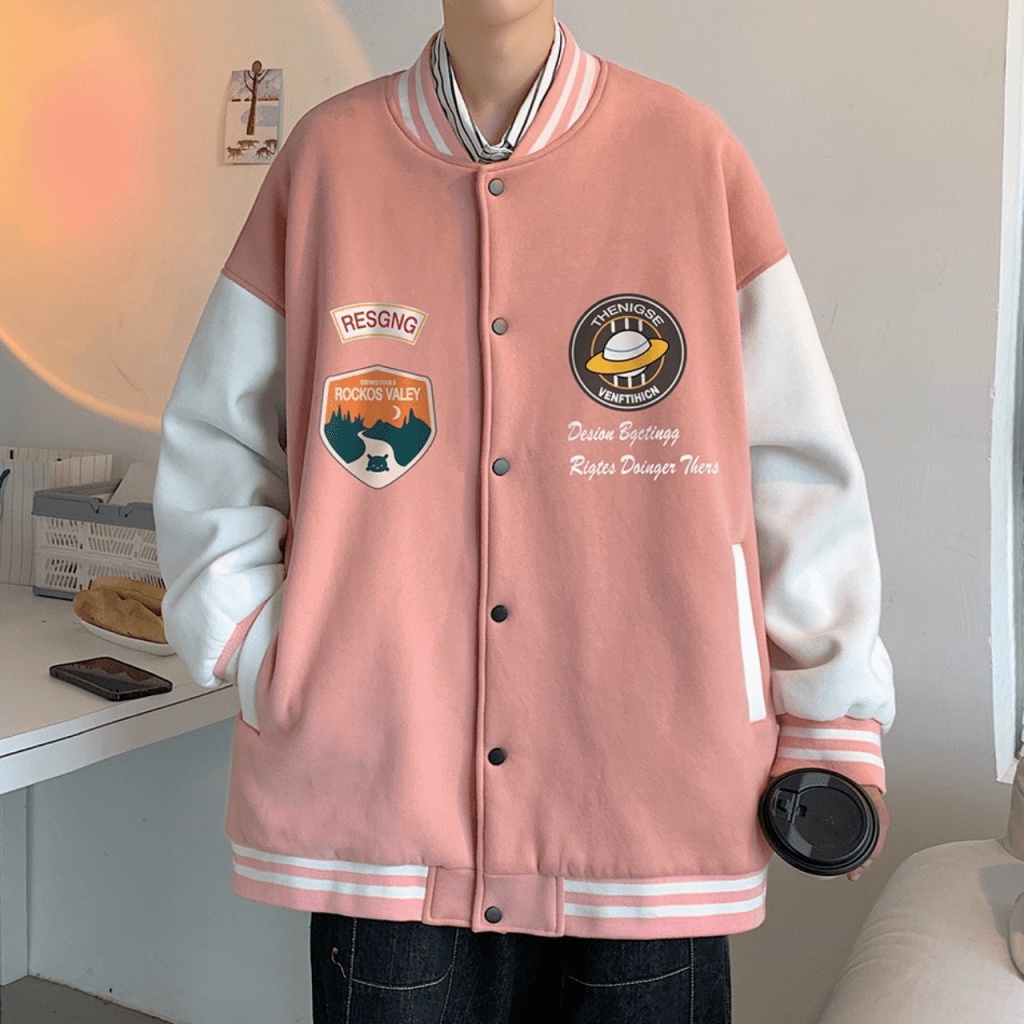 ÁO KHOÁC BOMBER NAM NỮ PHỐI HỌA TIẾT TÀU PHI HÀNH PHONG CÁCH CÁ TÍNH SÀNH ĐIỆU