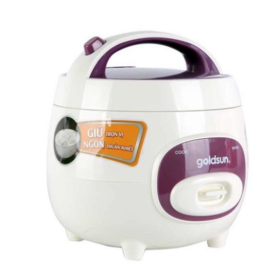 Nồi cơm điện mini dung tích 1L, Nồi cơm điện nhỏ Goldsun CB3101 - Bảo hành chính hãng 12 tháng