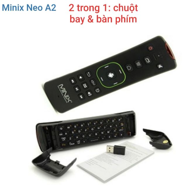 BÀN PHÍM CHUỘT BAY MINIX NEO A2 Lite - Hàng chính hãng, loại xịn