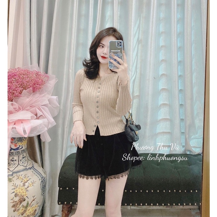 Áo len khuy dài tay chất siêu đẹp - Áo len Bassic hàng Loại 1 QC - Ảnh thật tự chụp | BigBuy360 - bigbuy360.vn