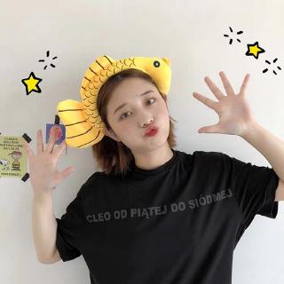 Băng Đô Cài Tóc Hình Cá Chép Dễ Thương