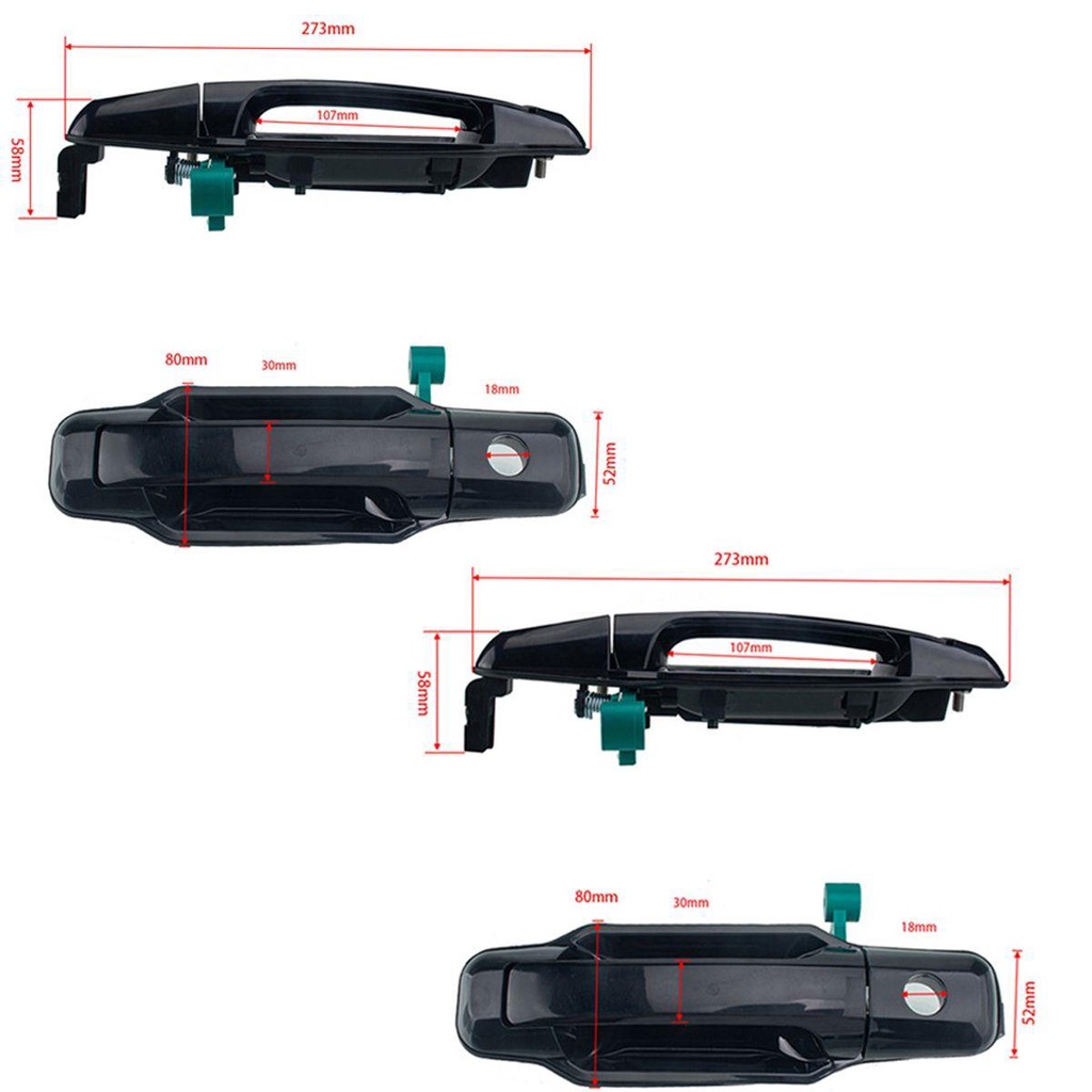 JONYE Tay Nắm Cửa Trước / Sau Cho Xe Kia SORENTO