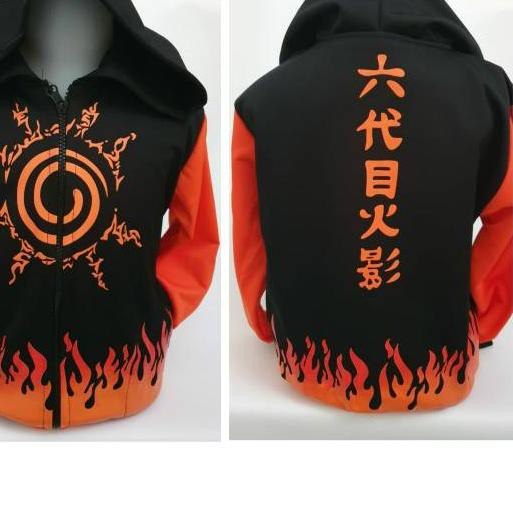 Áo Khoác Họa Tiết Anime Naruto Kyubi Hokage 11.11 Code-764 Dành Cho Nam