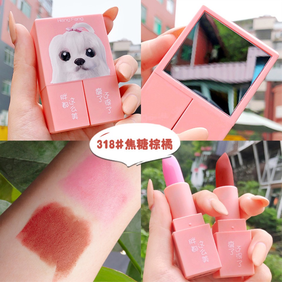 (Hàng Mới Về) Set Son Môi Hengfang Đổi Màu Cao Cấp Chuyên Dụng