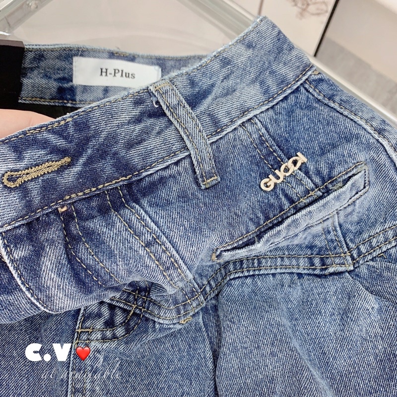 Chân váy bò bom tag G.u.c hàng QCL1