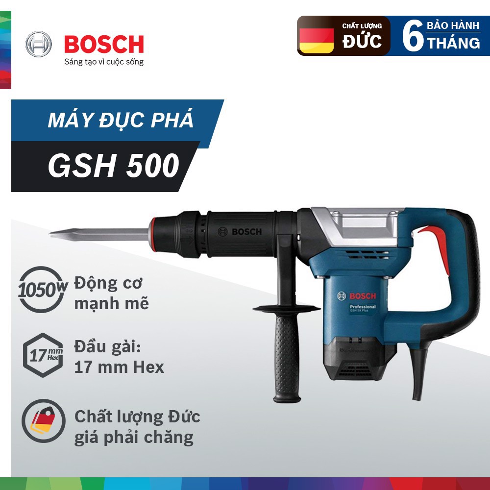 Máy đục bê tông BOSCH GSH 500