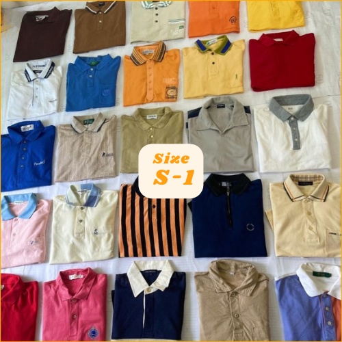 [Size S-1] Áo Polo Nam Nữ 2Hand, Áo Phông Polo Cổ Bẻ Secondhand Chọn Mẫu Qua Ảnh Hàng Tuyển Chọn Giá Rẻ