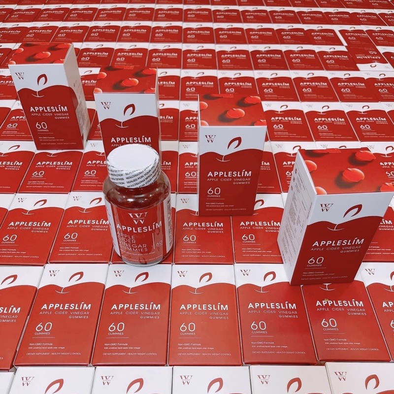 Kẹo giấm táo Appleslim hỗ trợ giữ dáng, đẹp da