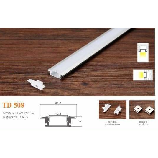 ĐÈN LED THANH NHÔM ĐỊNH HÌNH ĐỦ MÃ, CHUYÊN LẮP TỦ, KỆ TRƯNG BÀY SẢN PHẨM