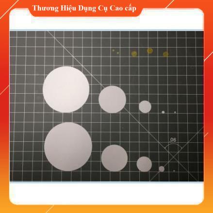 Dụng cụ kĩ thuật cắt hình tròn các cỡ 1-50mm - DSPIAE MT-C 2.0 Circular cut Shape tool hobby