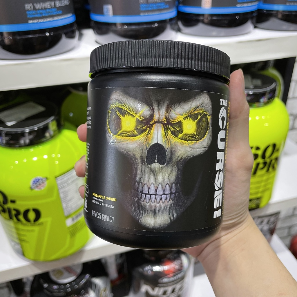 Pre - Workout Tăng Sức Mạnh The Curse (50 Lần Sử Dụng)