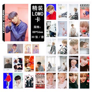 Lomo suga bộ 30 hộp lomo BTS ảnh BTS Suga