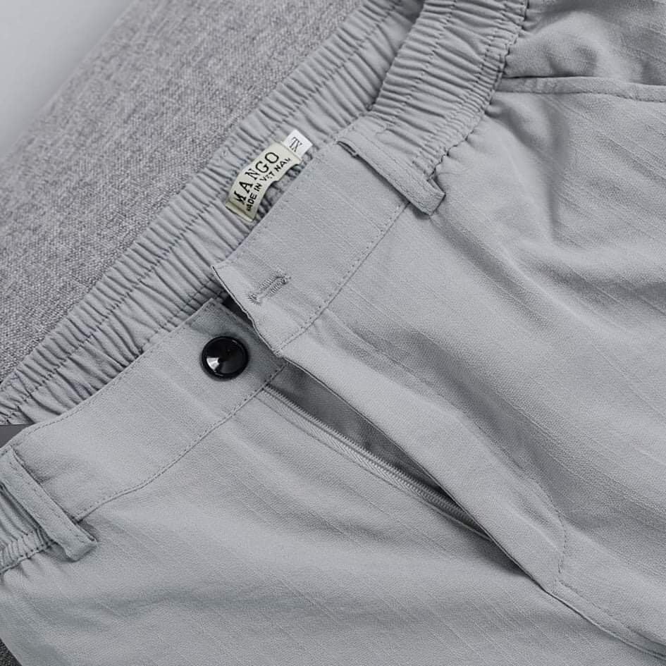 Quần nam vải đũi cao cấp, ống suông, co giãn, phong cách thời trang hàn quốc | BigBuy360 - bigbuy360.vn