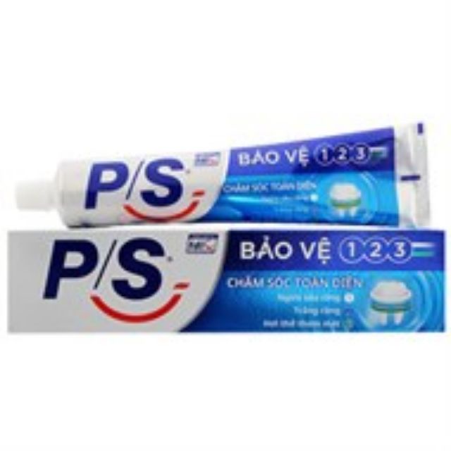 Combo 2 tuýp Kem đánh Răng P/S 180g 4 mùi hương tuỳ chọn