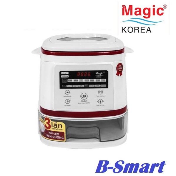 [Mã ELHADEV giảm 4% đơn 300K] Nồi Cơm Tách Đường Magic A-511 (1.5 Lít)