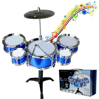 Bộ trống đồ chơi bằng nhựa nhiều màu sắc siêu thú vị dành cho các bé