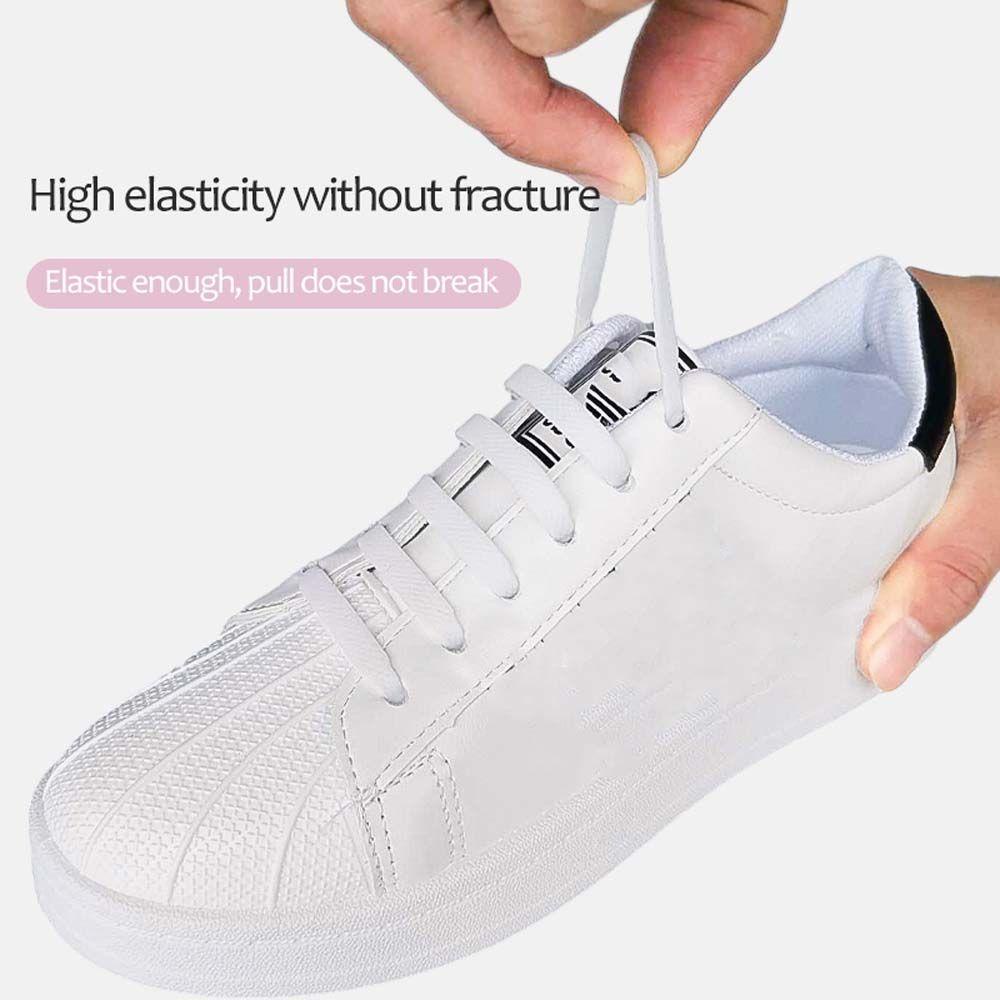 Dây Giày Thể Thao JEREMY1 Bằng Silicone Màu Kẹo Kiểu Retro Tiện Lợi Dành Cho Nam