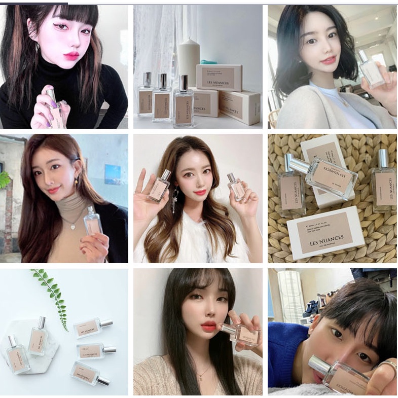 Nước hoa LES NUANCES Eau De Parfume 30ml nội địa Hàn Quốc