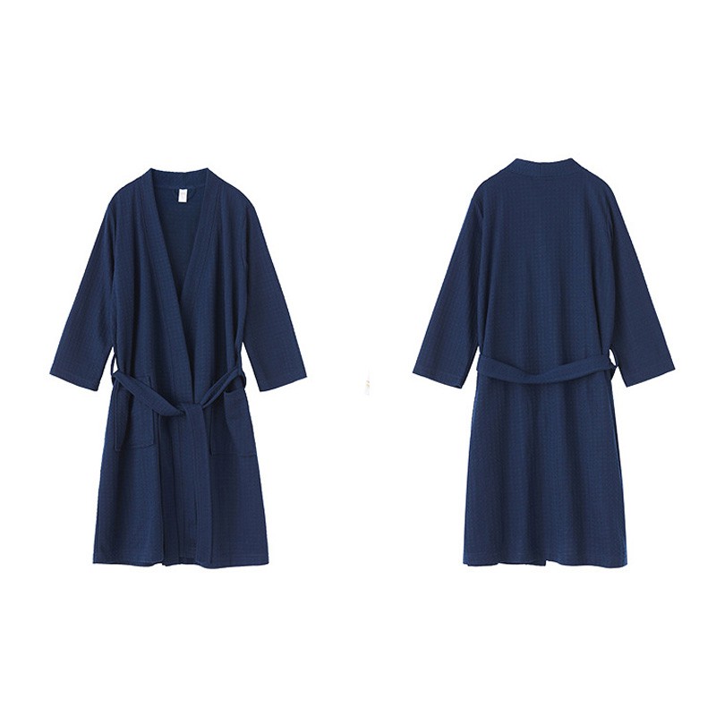 Men Women Dressing Gown,Soft Spring Thin Bathrobes Sleepwear Robe | BigBuy360 - bigbuy360.vn