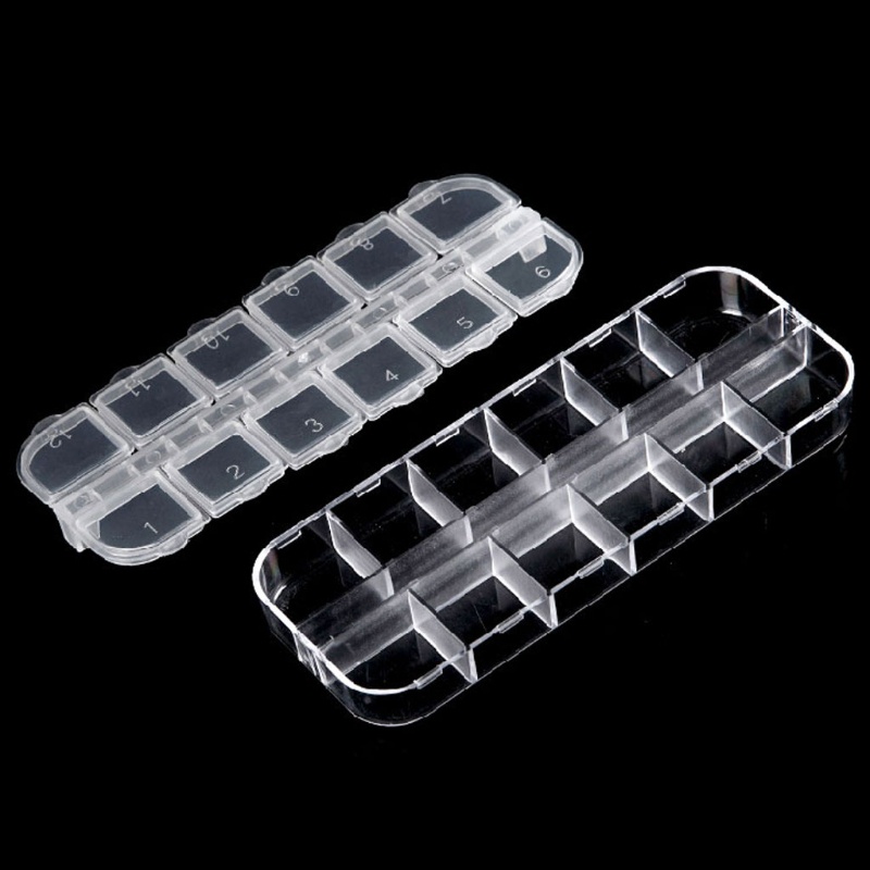Hộp Đựng Trang Sức / Phụ Kiện Trang Trí Móng Nghệ Thuật DIY