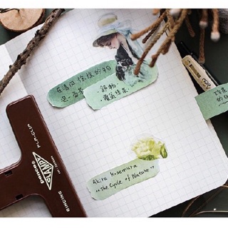 Notepad màu pastel dạng list cho sổ planner / bullet journal