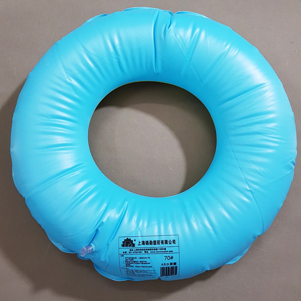 Phao tròn hình 3d ngựa pony bé gái và cá xanh bé trai