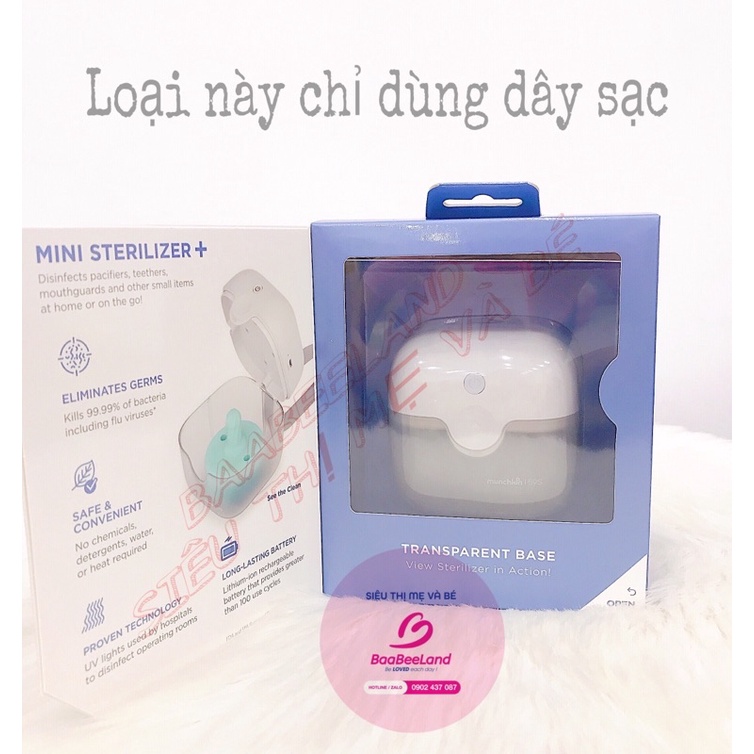 Máy tiệt trùng ti giả Mini Munchkin 59S - BAABEELAND