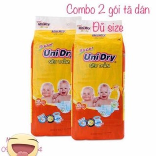 Combo 2 bịch tã dán unidry s462/l382