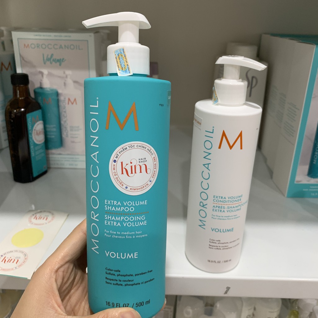 Dầu gội xả Moroccanoil Extra Volume tăng phồng 500 ml -1000 ml