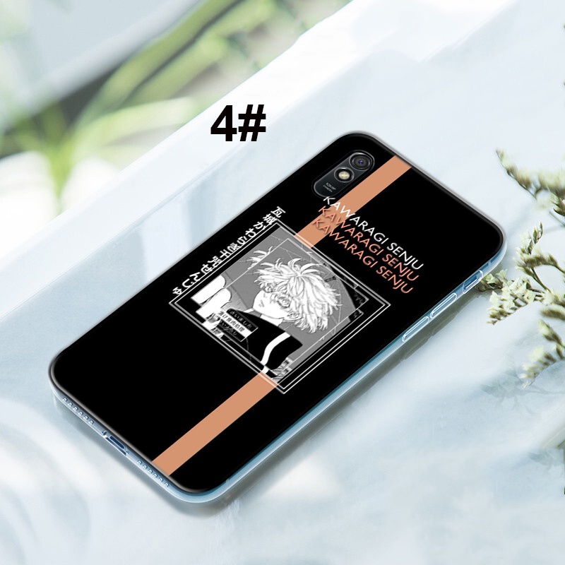 Ốp điện thoại silicone mềm trong suốt hình Kawaragi Senju Tokyo Revengers cho Samsung Galaxy S10E S10 S9 S8 Plus S10+ S9+ S8+ S7 Edge