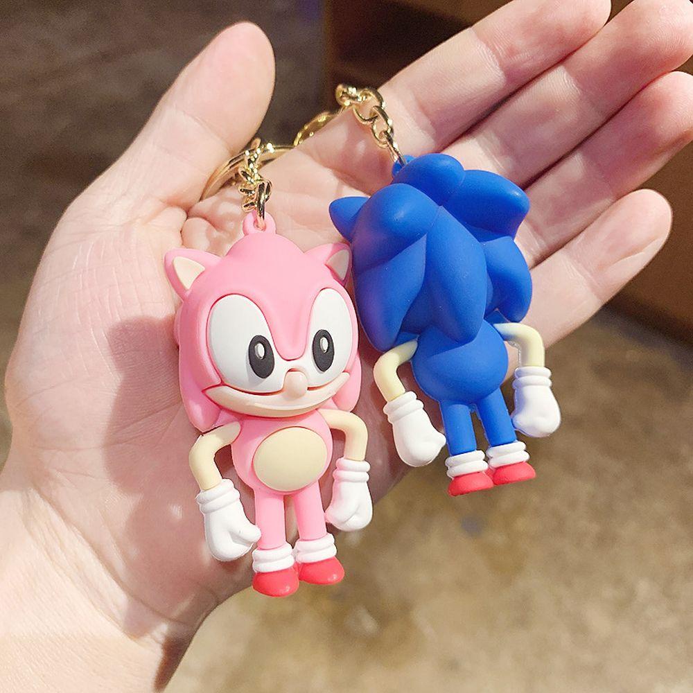 LANFY Móc Khóa Hình Búp Bê Sonics May Mắn