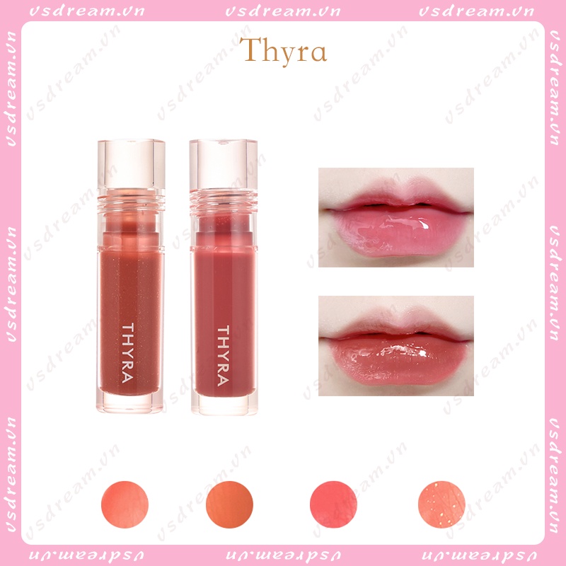 Dầu Dưỡng Môi Thyra / Thyra Trọng Lượng Nhẹ Không Dính Loại Bỏ Da Chết Và Nếp Nhăn Trên Môi