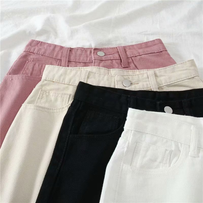 Chân váy denim eo cao thời trang Hàn Quốc ngọt ngào size S-5XL | BigBuy360 - bigbuy360.vn