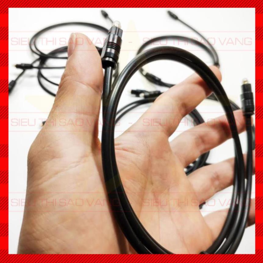 Cáp Optical audio nhựa đen tiêu chuẩn - Toslink