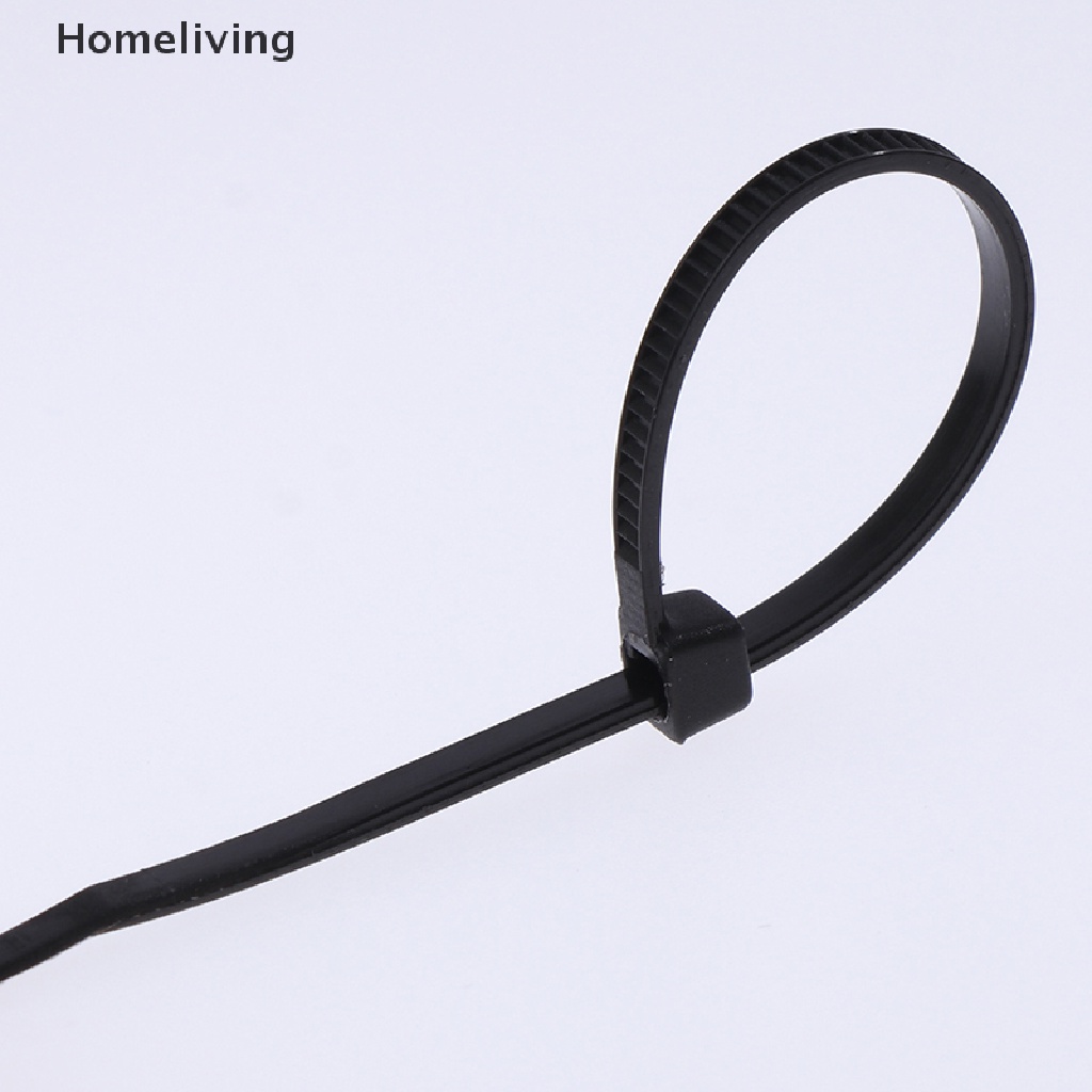 Set 100 Dây Buộc Bằng Nhựa Nylon Chống Lão Hóa 2.5 * 20cm / 2.5 * 10cm