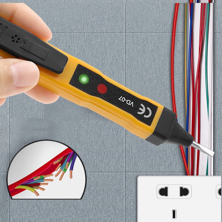 VÍT THỬ ĐIỆN KHÔNG TIẾP XÚC ÂM BÁO THÔNG MINH - cb811