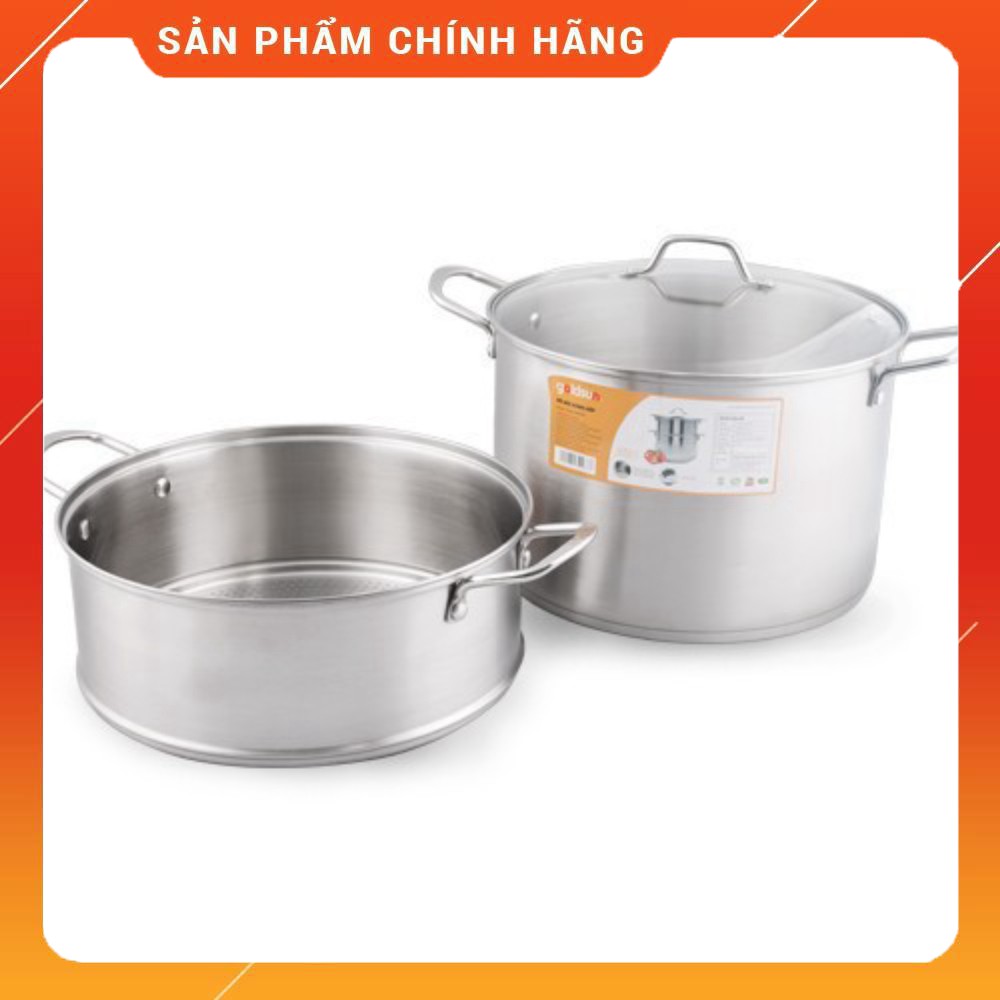 Bộ nồi xửng hấp inox GOLDSUN GPS1515-S 30cm cao cấp cho gia đình