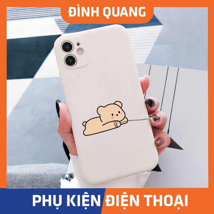 Ốp lưng iphone gấu buộc dây 6plus/6s/6splus/7/7plus/8/8plus/x/xr/xs/11/12/pro/max/plus/promax - ĐQ Store