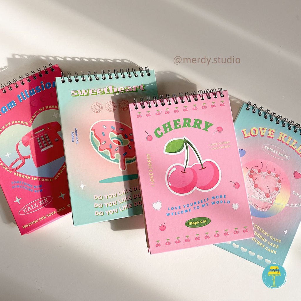 Sổ kế hoạch planner 120 trang Daily Records & Weekly Check màu macaron