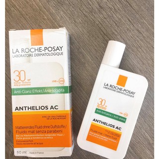 Kem Chống Nắng Cho Da Dầu Mụn La Roche-Posay Anthelios AC SPF30