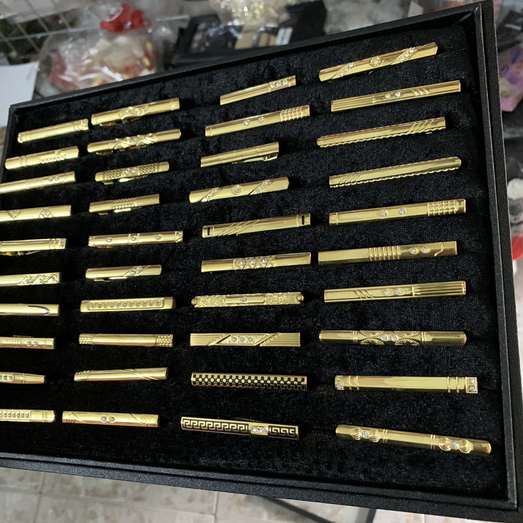 Kẹp cavat nam cao cấp giao màu ngẫu nhiên Giangpkc SP002741